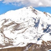 Sarabhung peak climbing in Upper mustang area.